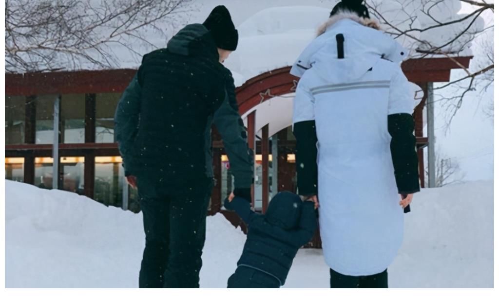 黄磊|黄晓明晒豪华晚餐,8盘菜中baby最爱红烧肉,儿子餐具显眼