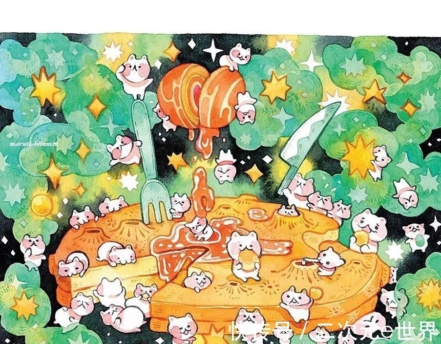 bitamin!每日插画 8年,从画渣到大神,不努力你永远不知道自己有多优秀