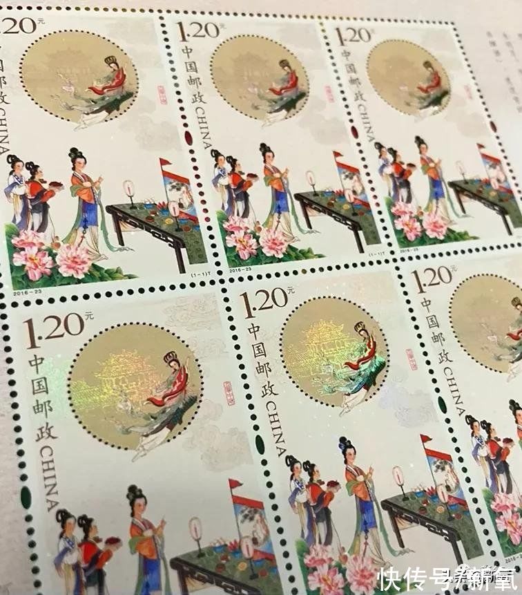 中秋节$《斛珠夫人》开播,我却被邮票吸引