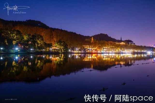 西泠印社|慢游西湖中最大的岛屿，巧遇北山路的夜色迷离，格外妖娆