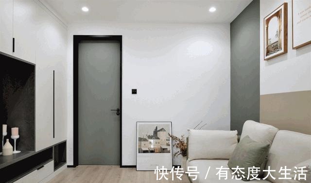 户型|40㎡一字型单身公寓，小户型都能这么时尚舒适，还买什么大房子！