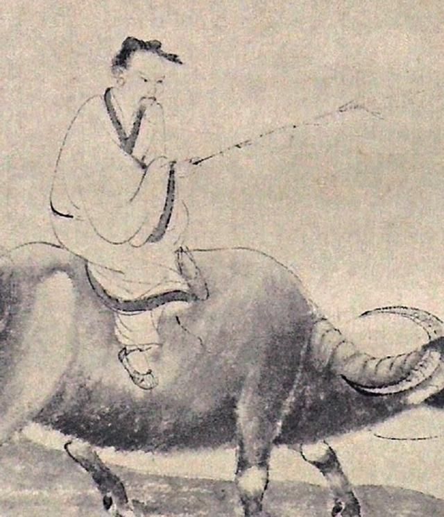 令人神!唐伯虎这张画牛图,乾隆皇帝收藏了30年,还为它题诗一首