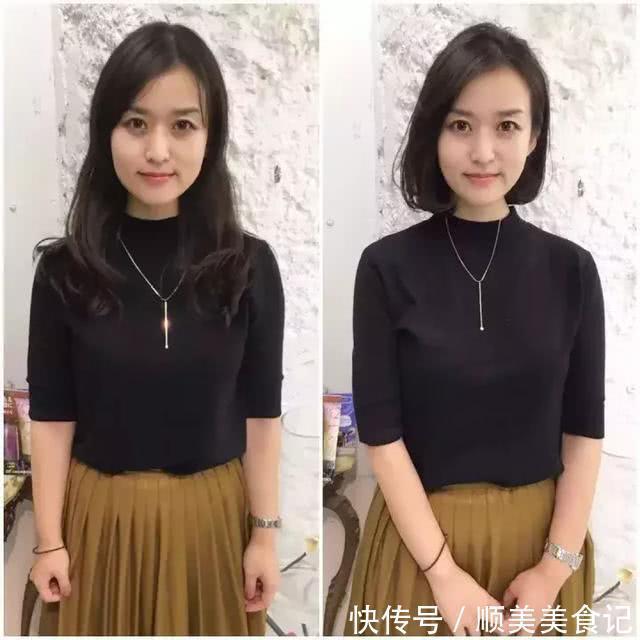 短发|日本妹子剪完短发的前后对比，短发果然有毒！