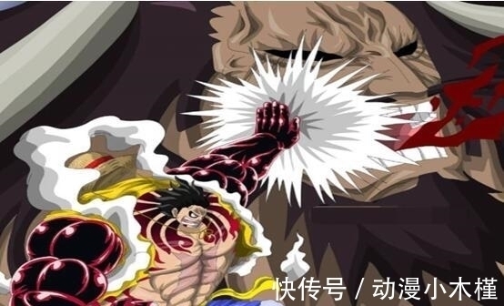 单手|海贼王:凯多对战路飞爷孙三人,龙单手捏碎了凯多狼牙棒