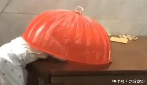 宝爸|宝宝掩耳盗铃式偷吃火了！被抓包时还投入的吃着，网友：家贼难防