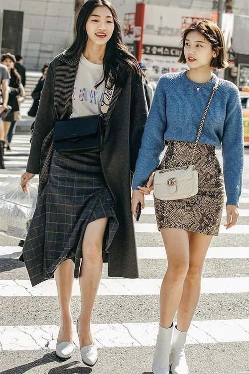 高级|今年流行“大衣+半身裙”,优雅显高级,有品位的女人都这么穿
