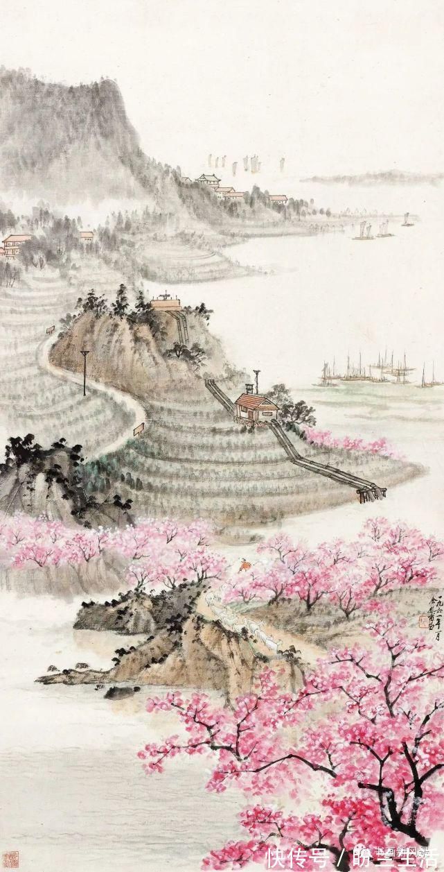 雄健|这位大家的山水,既雄健大气,又平和神清!