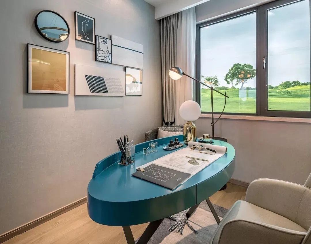 布置|125㎡现代轻奢,儿童房的背景墙,童趣梦幻好漂亮