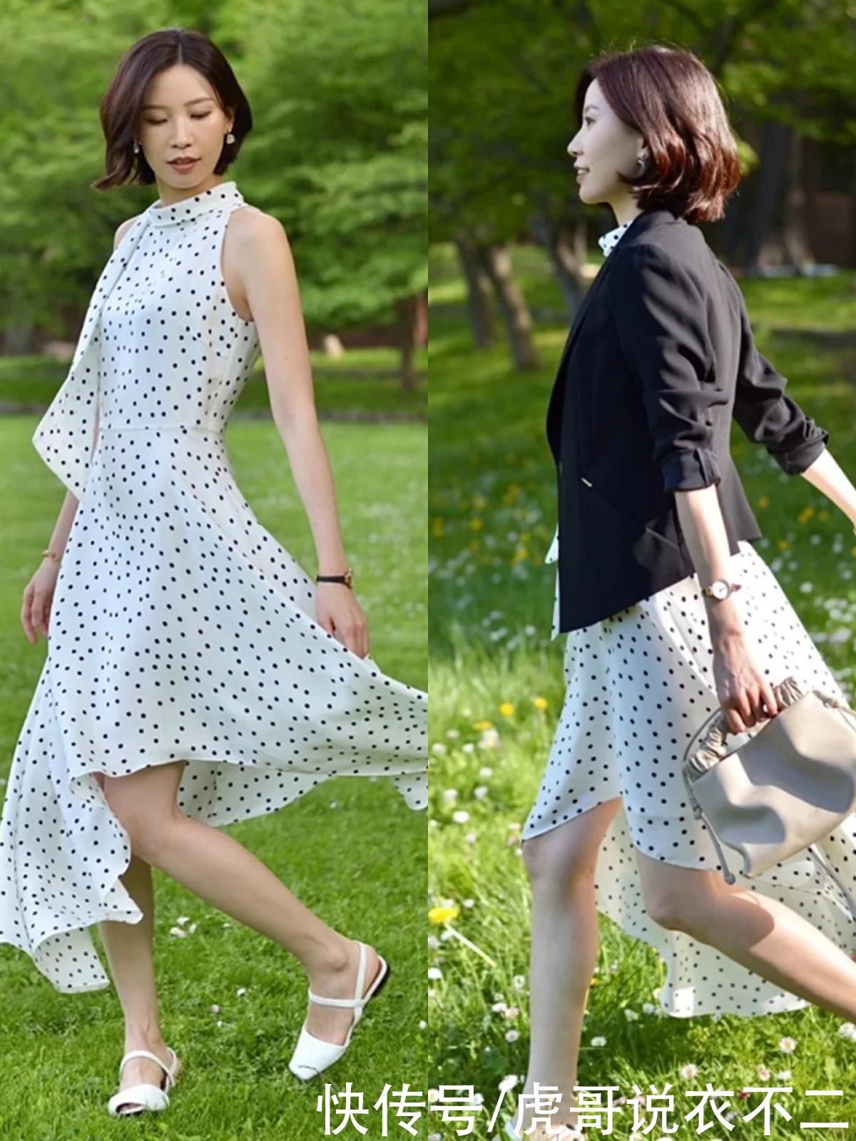 惊艳|连衣裙怎么穿才够惊艳？可以从“4个细节”入手，成熟优雅又浪漫