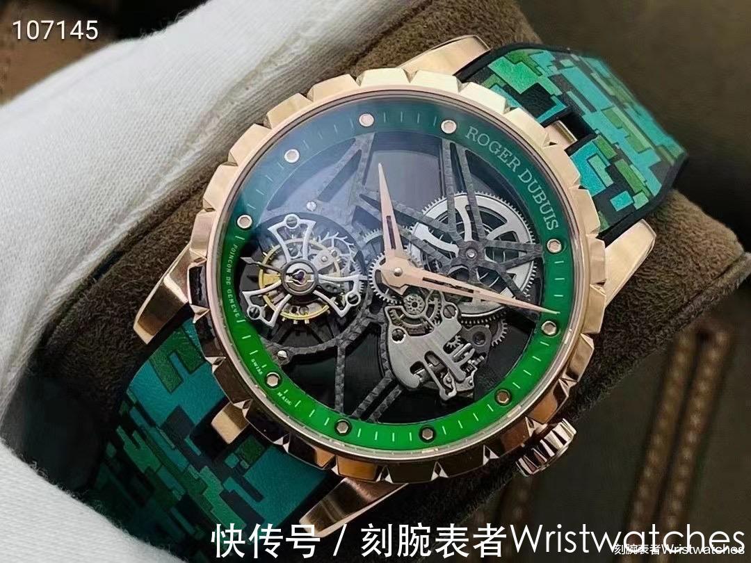 pvd|BBR厂罗杰杜彼王者系列陀飞轮彩色表带做工测评！