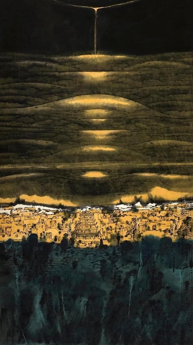 意象&他被称为天才画家,26岁破格成为教授,网友作品境界太高看不懂