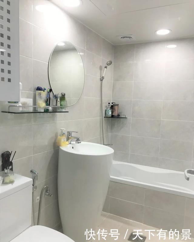 餐边柜|夫妻改造56㎡老破小，变身简约舒适的小婚房，小餐厅设计真机智！