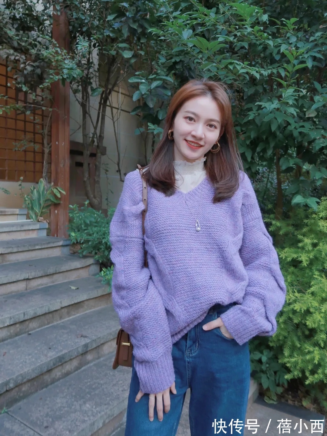 优雅|建议多穿“毛衣”,搭配牛仔裤高级时髦,搭配半身裙优雅到骨子里