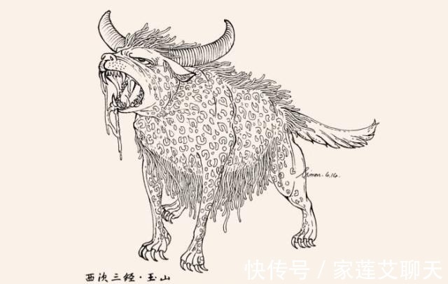 戴胜|山海经:鸡头人与牛头人,为何侍立于西王母与东王公,他们是谁?