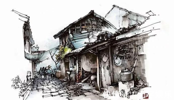 圆珠笔$极品六大钢笔画,我是一张张跪着看完的,简直美爆