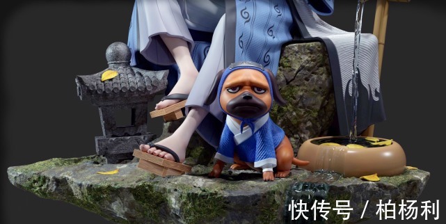 亲热天堂|火影卡卡西浴衣造型手办，帕克服饰抢镜，手办整体意境令人感叹