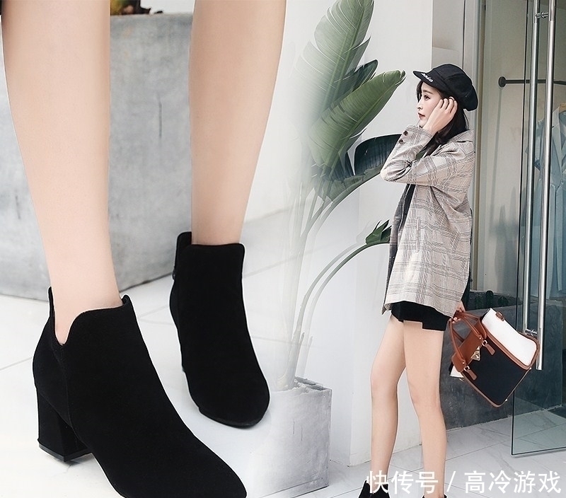 拼色 女人身材丰满,就要穿这种高跟鞋,性感妩媚,显高显瘦,贼美