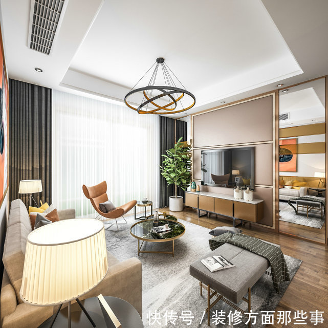 全身心|115平现代风四居室,让你可以全身心放松的家