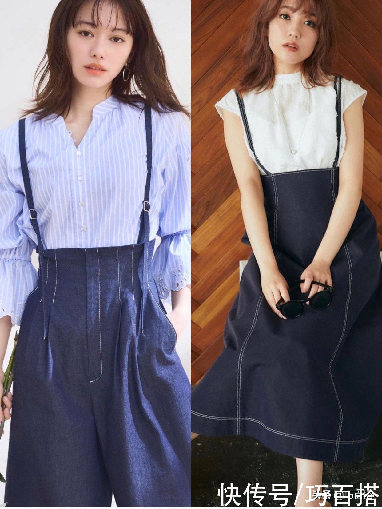 背带|想要减龄还不显幼稚？试试日系风背带装，轻松穿出温柔优雅的味道