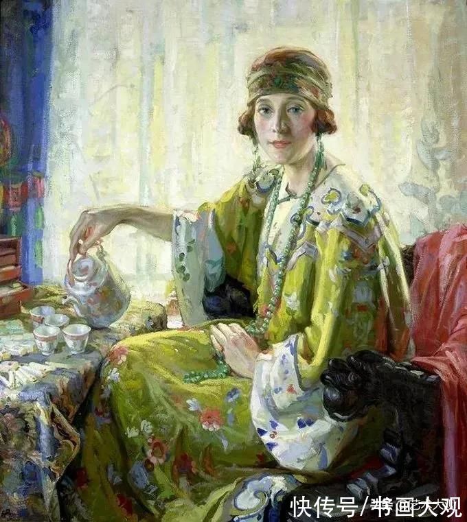 帕克斯顿|当代实力肖像画家帕克斯顿人物油画欣赏