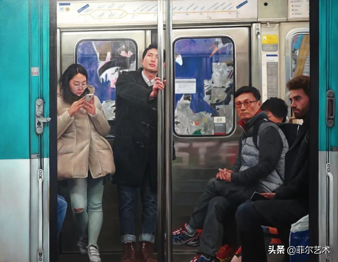 安妮·罗达!法国画家安妮·罗达超高清、超写实人物油画作品欣赏