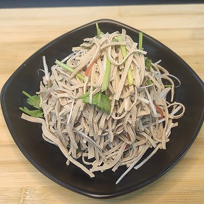 菜椒|五香豆腐丝