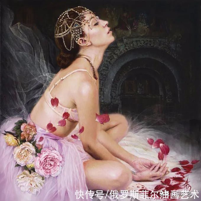 曼努克&自然野性!亚美尼亚女艺术家曼努克的唯美油画作品欣赏