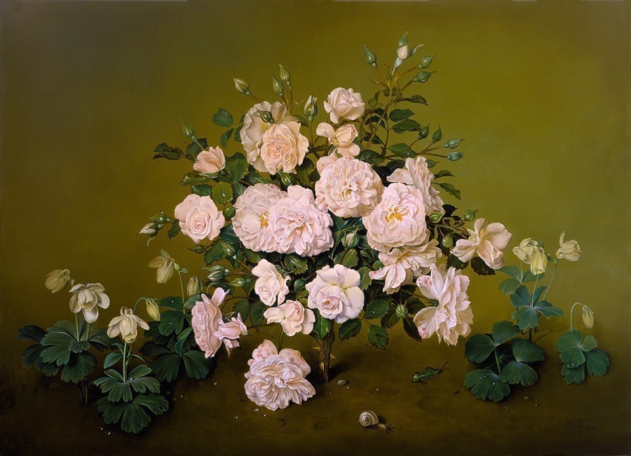 巴塞罗那@西班牙超写实油画大师marcEscofet:大自然的灵魂画师