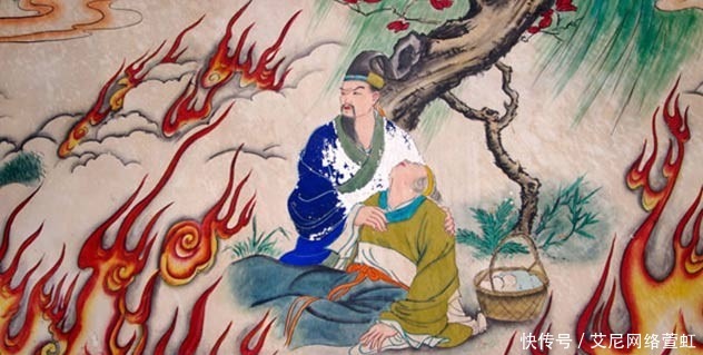 饿死|太子快饿死，大臣割下大腿上的肉给他吃，太子登基后却将大臣烧死