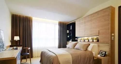 卧室|卧室还放床头柜早过时了,这样设计才好看实用有逼格