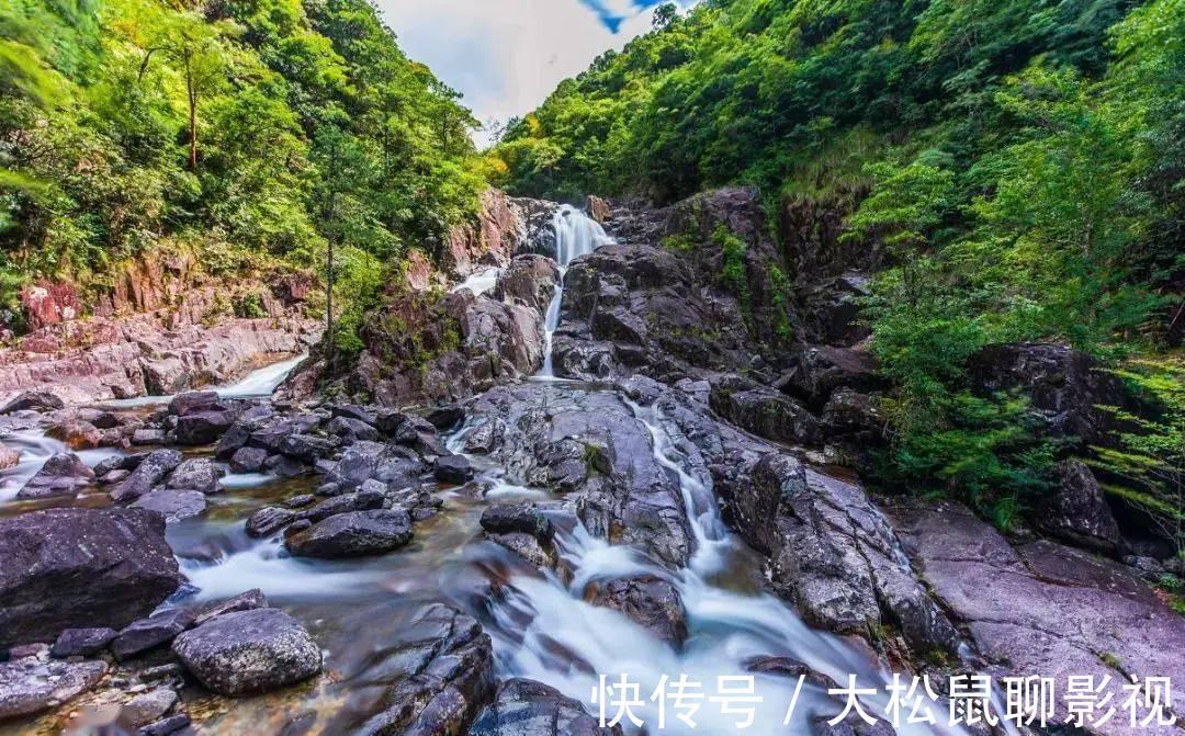 瀑布|浙江第一名山，素称“三江之源”，游客都说：景色不输华山黄山