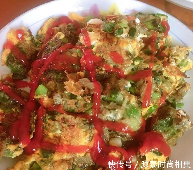 海蛎煎，在家自己做，料足味鲜