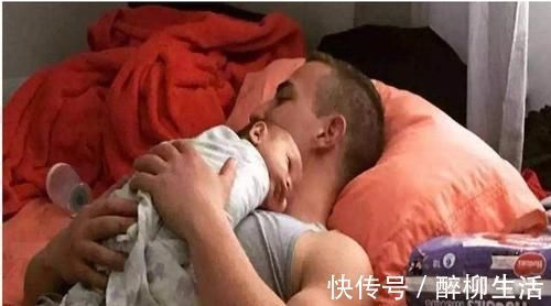 睡眠|“不靠谱”奶爸带娃,哄孩子睡觉自己却先睡着,女儿反应很暖心
