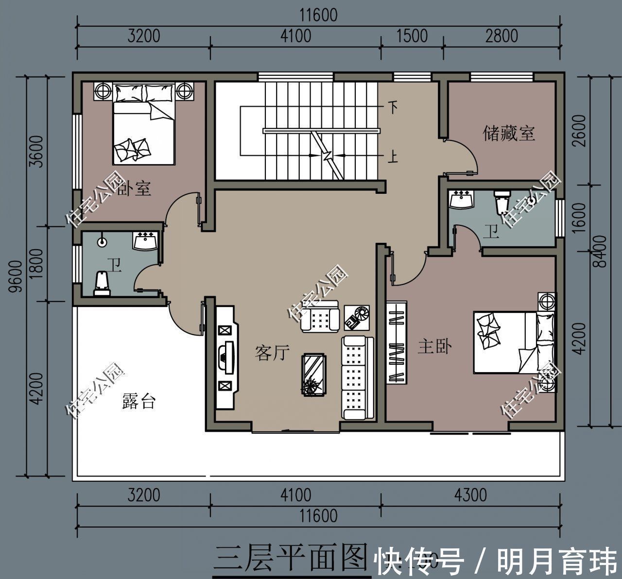 住宅|这8套别墅图纸火了，第2套中式小院造价仅30万，第6套点赞50万