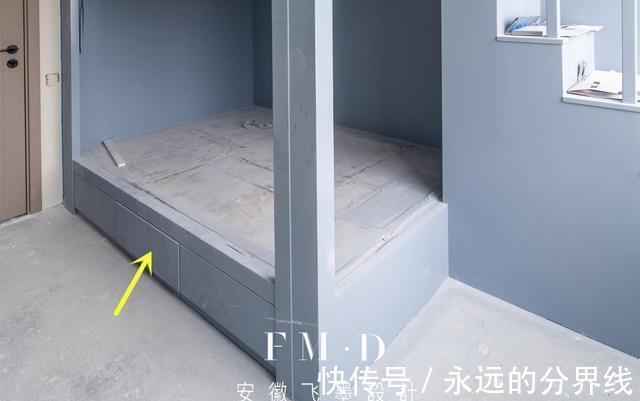 上铺|儿童房不足10㎡,二胎家庭这样装:定制装框架式上下铺,安全实用