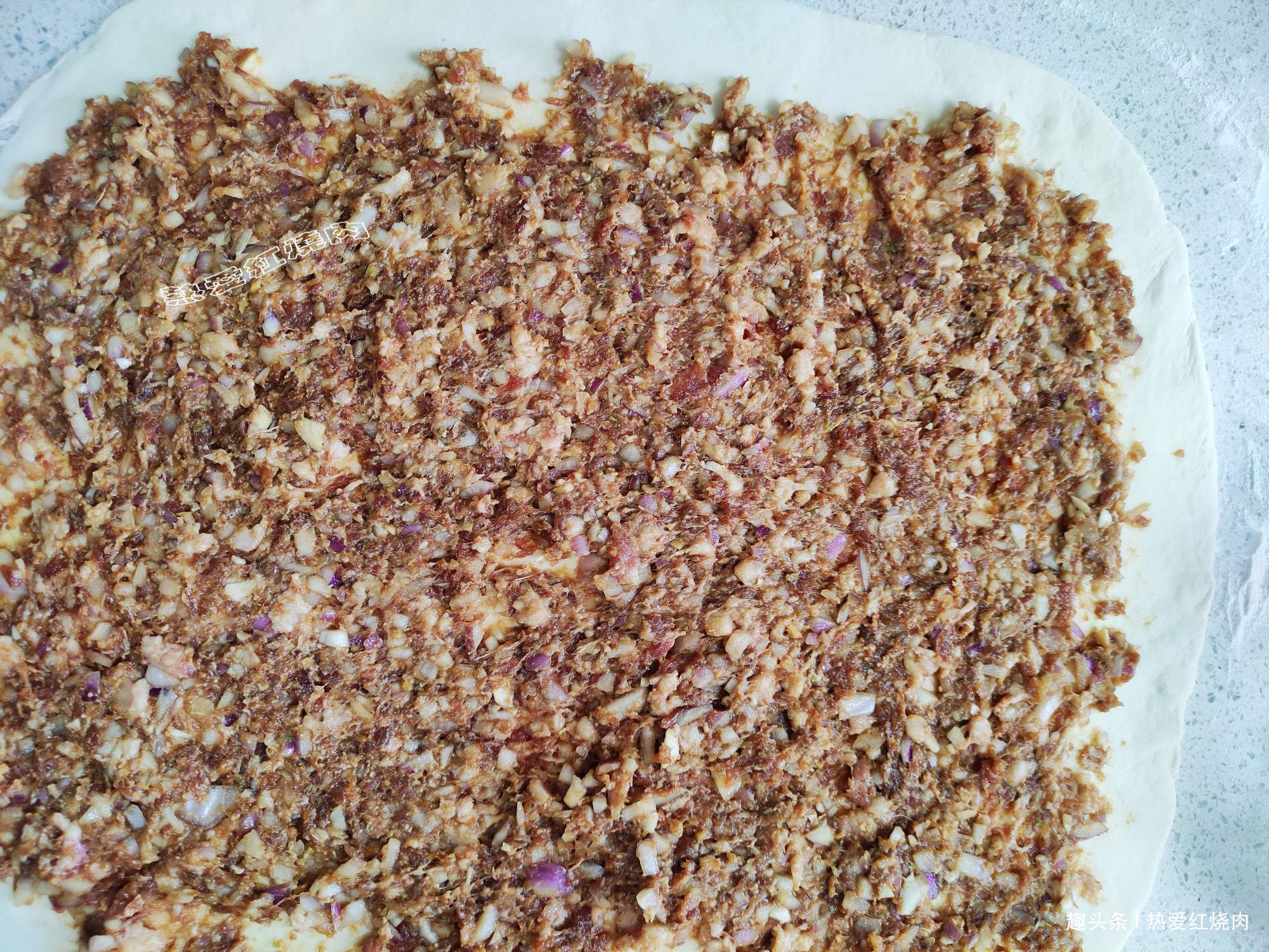 肉馅儿|包子总是捏不好,干脆放弃改做它吧!一准又白又胖又暄腾还格外香