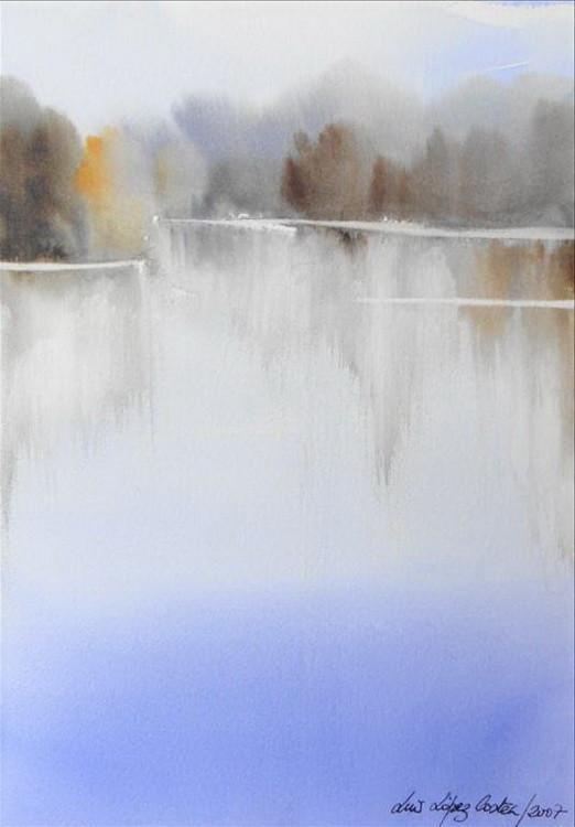 Luis#西班牙现代艺术家Luis Lopez Costea 水彩风景作品欣赏