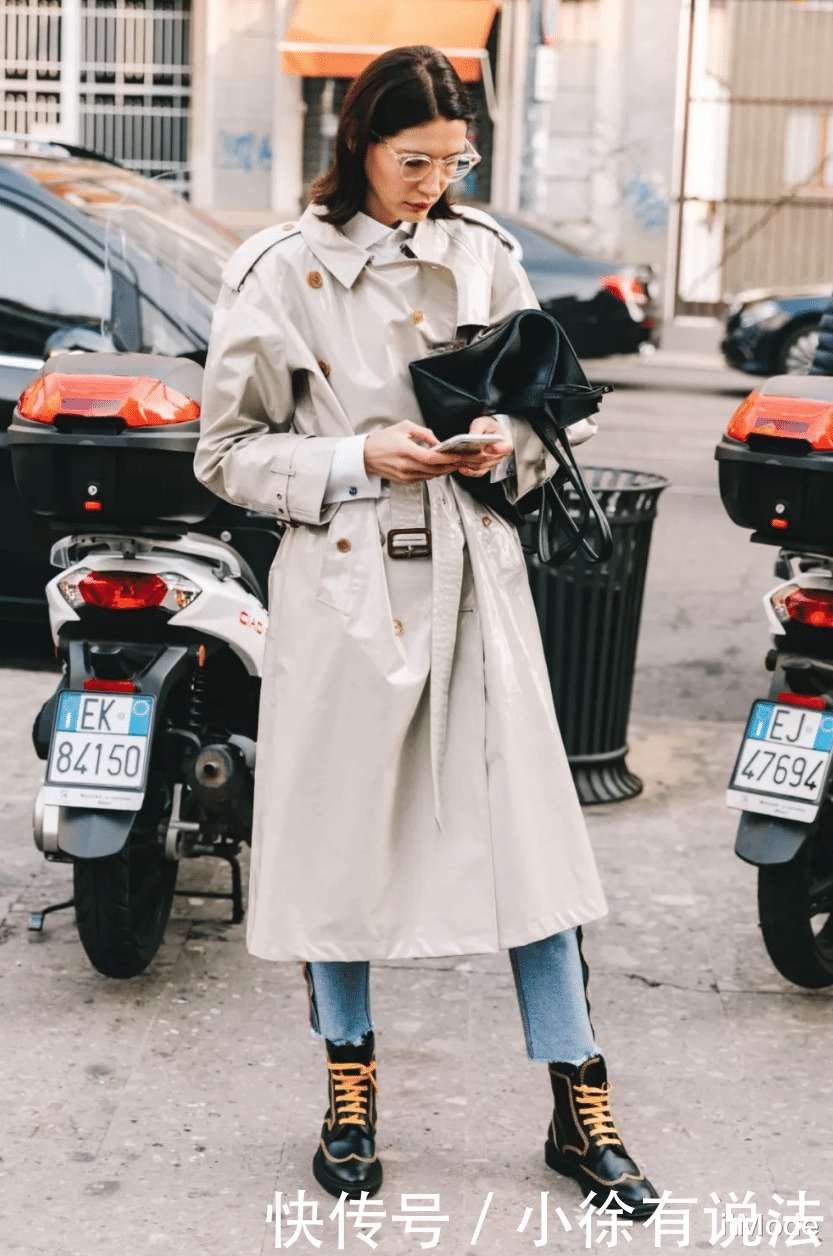 搭配|别再穿“打底裤”了,现在流行“裤子+靴子”!保暖又显瘦!