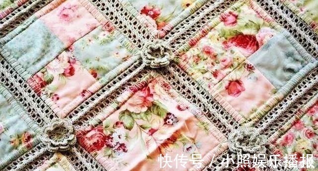 床单破了不要扔，用毛线简单的改造下，效果很漂亮！
