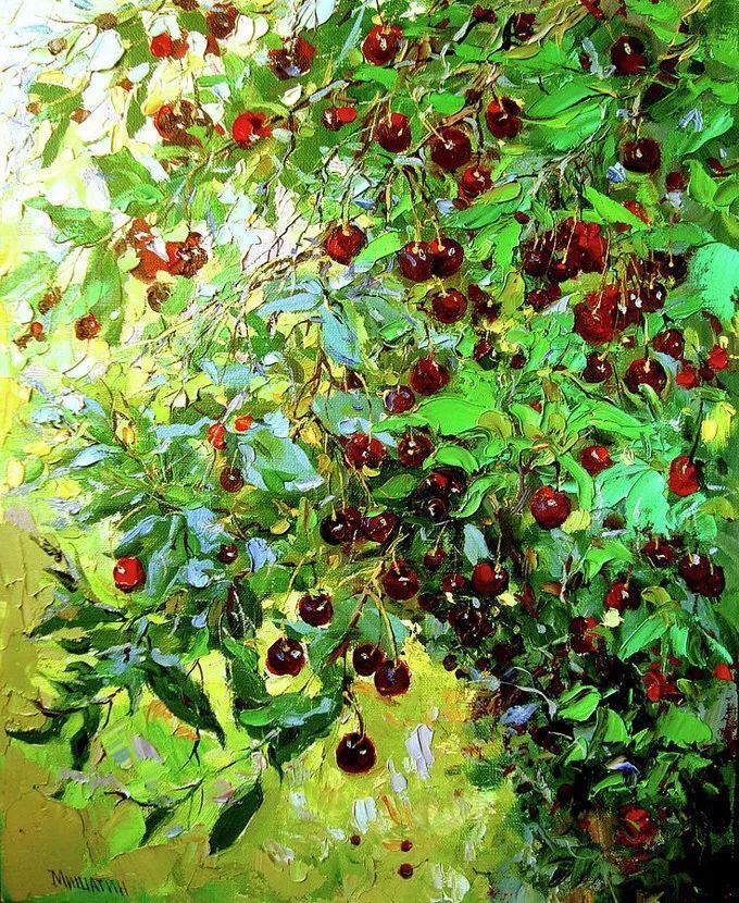 油画&浓郁的色彩,俄罗斯画家安德烈·米沙金的风景油画(二)