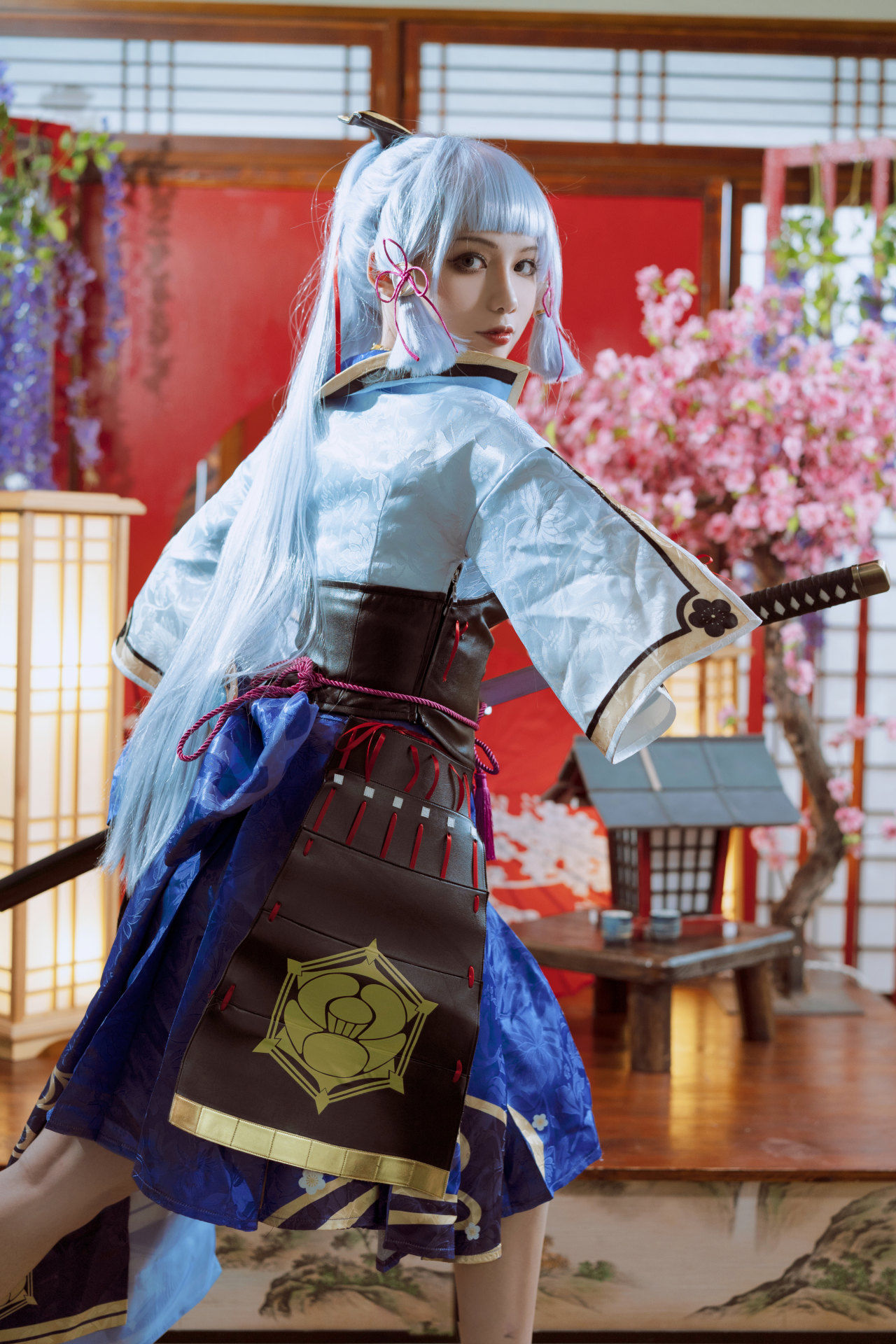 神里绫华cospl《原神》神里绫华cosplay