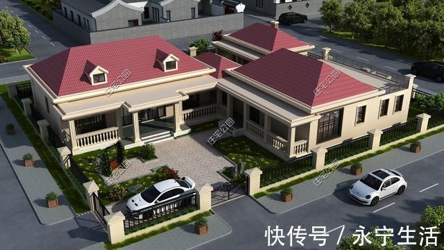 建筑|农村建房没有堂屋,那还怎么住人8套带堂屋户型30万就能盖
