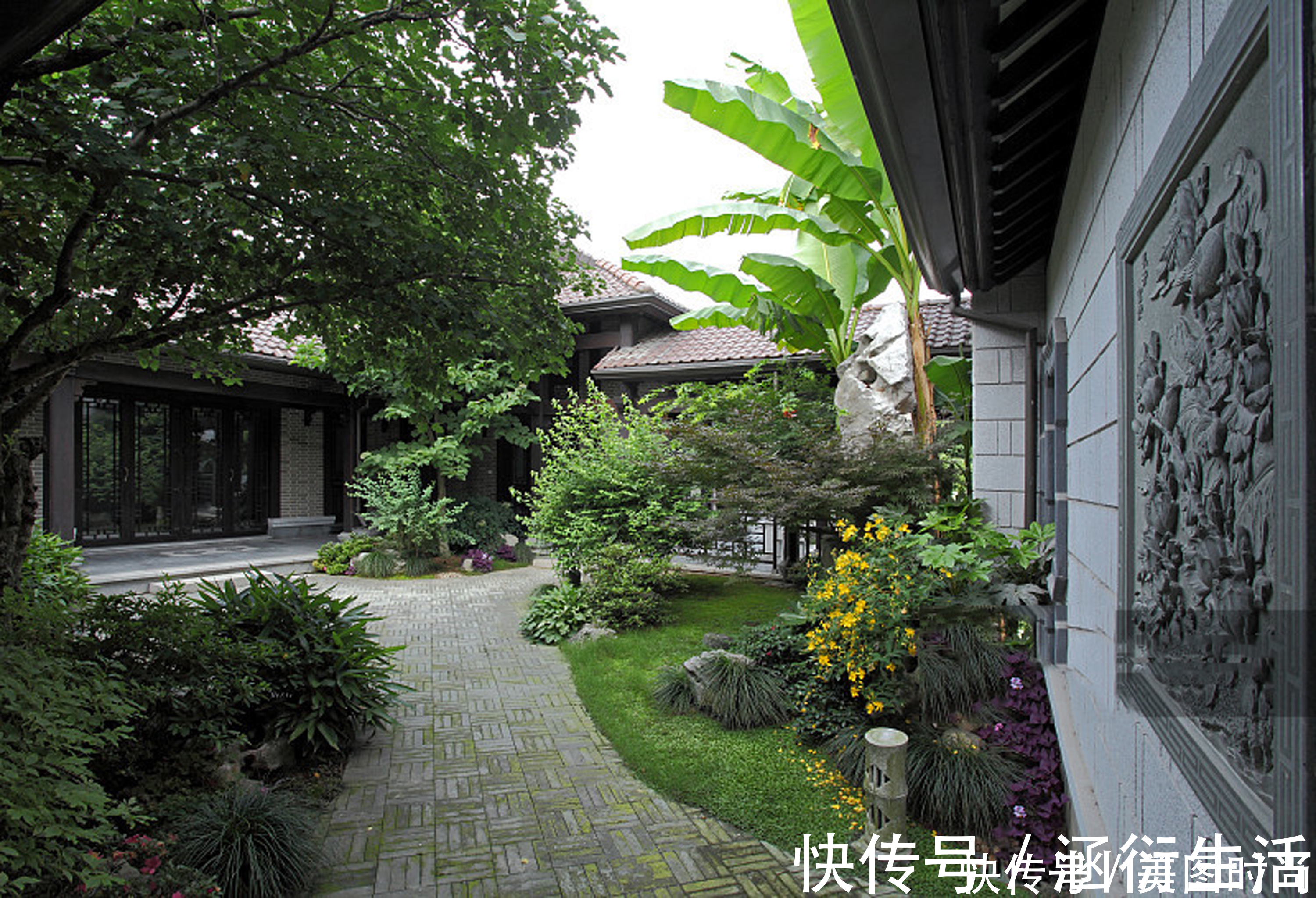 绿化区|6招圆你中式庭院梦,有院子一定要做成中式风格,充满意境之美