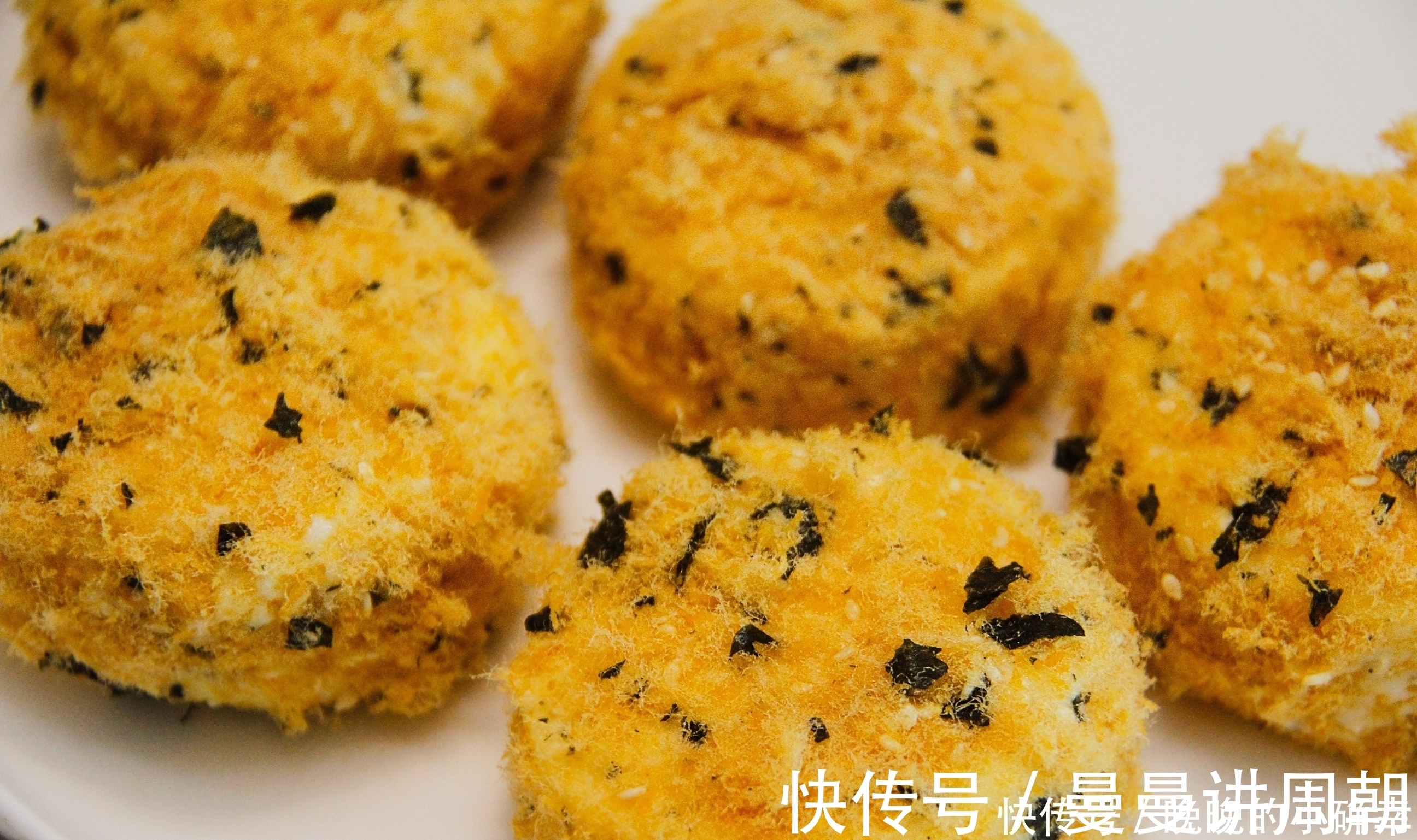 美食|网红美食海苔肉松小贝,自己在家也能做,步骤大公开,想学你就来