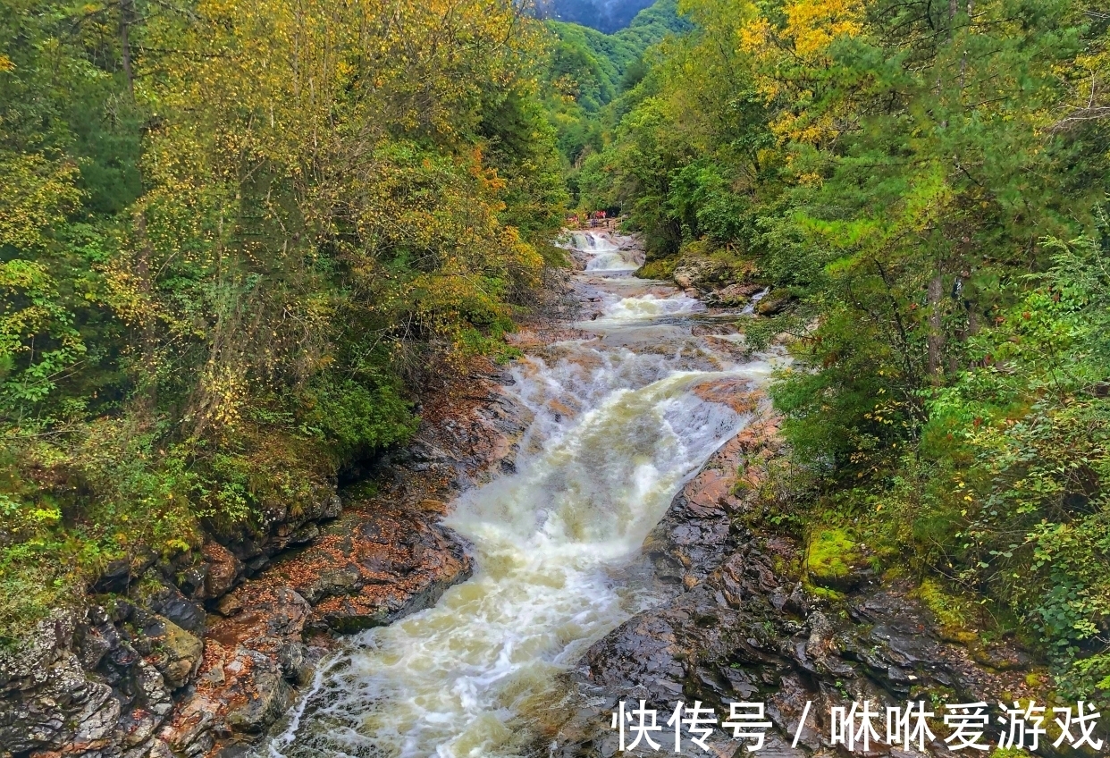 风景区|遛娃拍照好去处，山清水秀色彩斑斓，人称“秦岭里的香格里拉”！