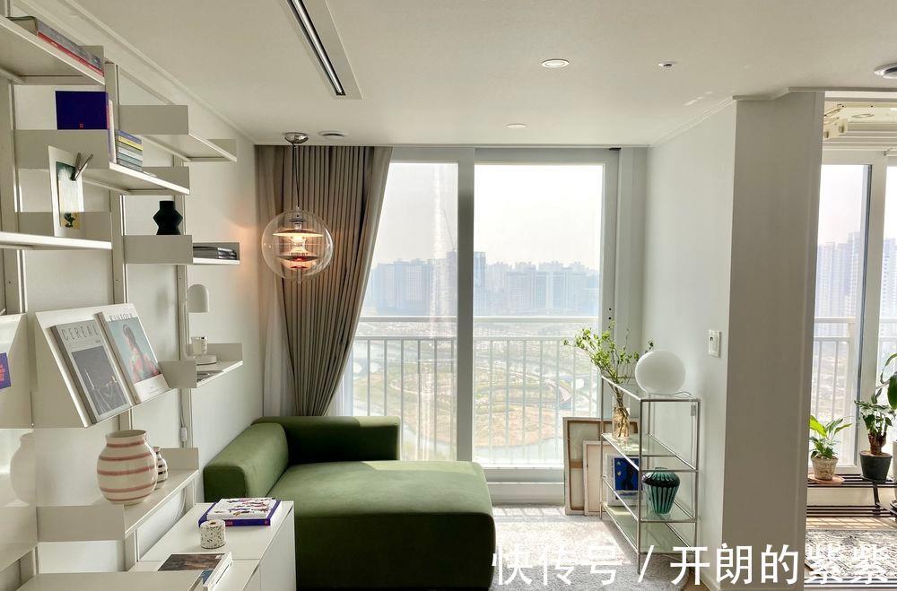 夫妻俩|这套韩国171㎡大平层,得让多少人羡慕!客厅空荡荡看腻随时换