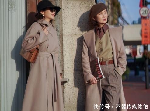 贝雷帽|三木真的绝了,大衣配贝雷帽,高级感爆棚,冬季跟她学穿搭准没错