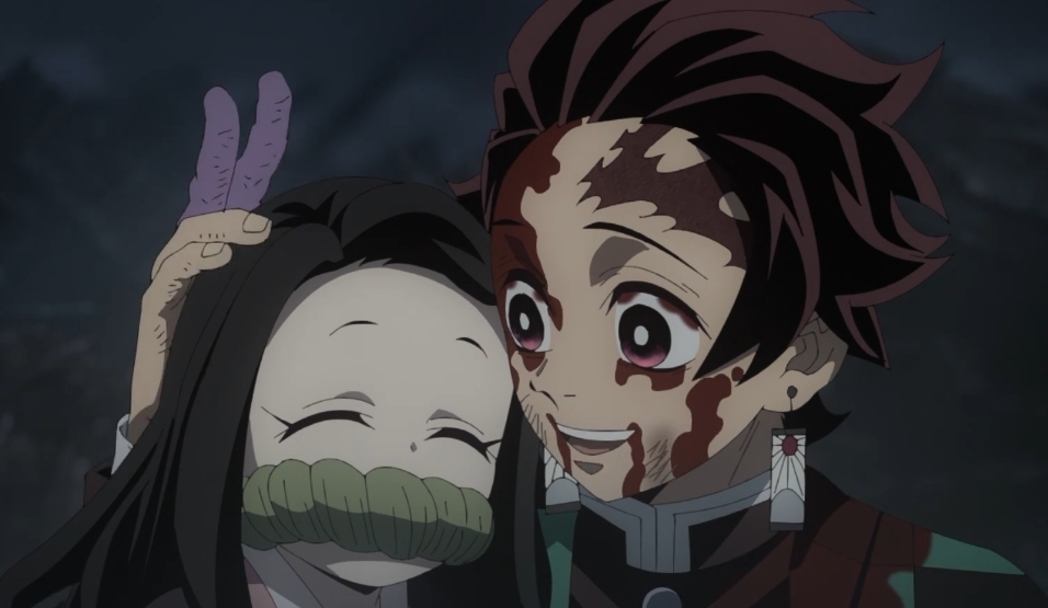 鬼灭之刃|鬼灭之刃游郭篇最终话:弥豆子超萌表情包汇总 硬核奶妈拯救世界