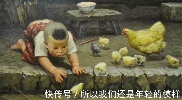 中国农村&绝对硬实力,火遍全球的油画作品,承载了一代人的深刻记忆,张张感人至深~