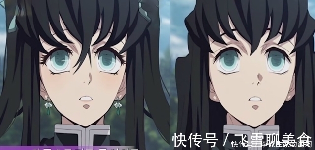 我妻善逸|官方画风下性转《鬼灭之刃》,富冈义勇变御姐,炭治郎变成萌妹子